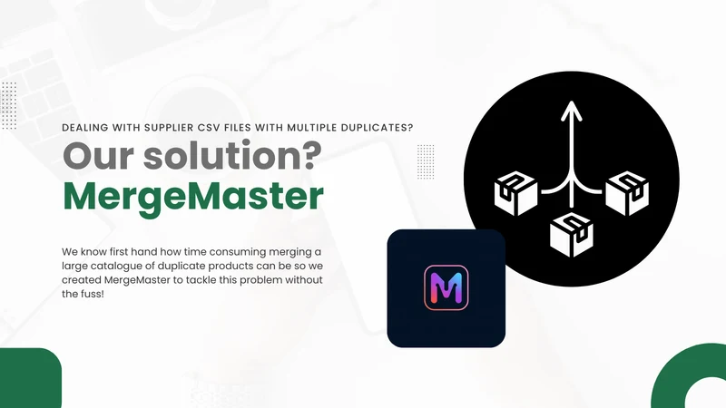 MergeMaster ‑ AI Product Merge