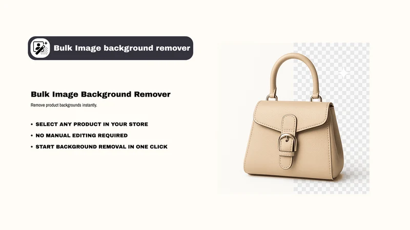 Bulk Image Background Removal