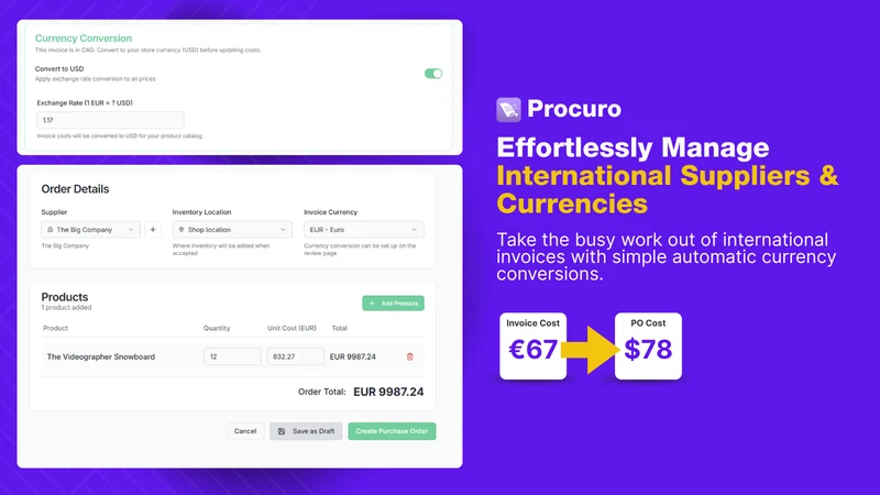 Procuro | Auto Purchase Orders