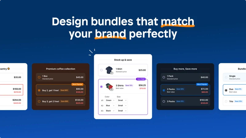 Magic Bundles Quantity Breaks