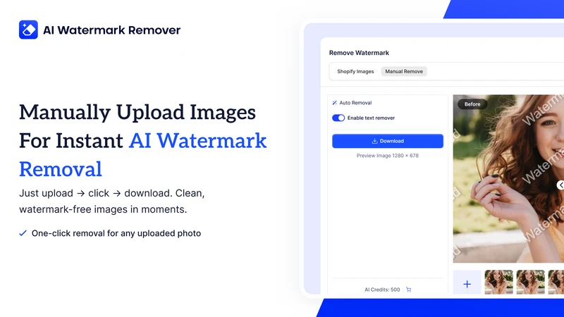 AI Watermark Remover