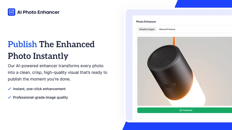 AI Photo Enhancer