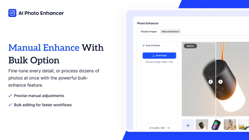 AI Photo Enhancer