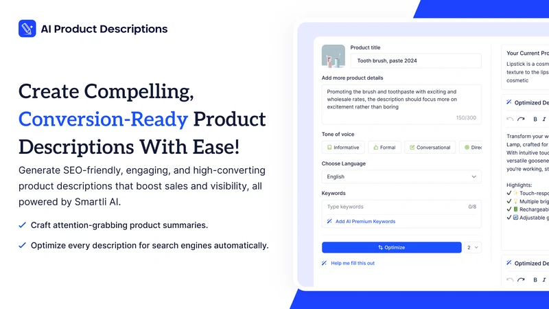 AI Product Descriptions Writer