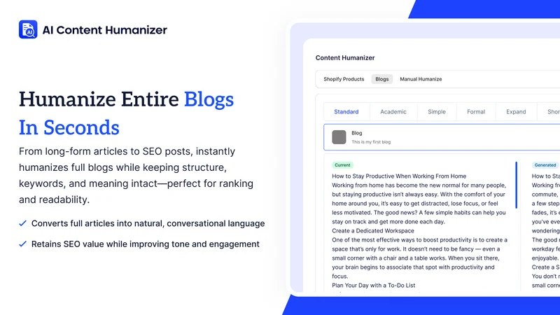 AI Content Humanizer
