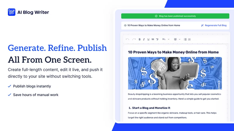 AI Blogs Writer