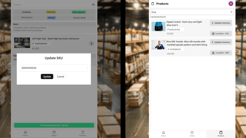 Smart Warehouse Manager