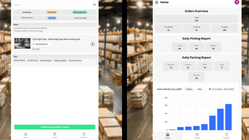 Smart Warehouse Manager