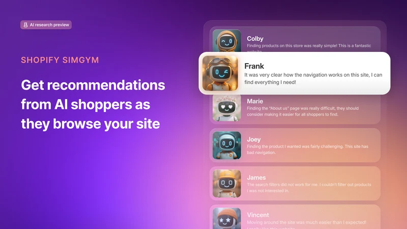 Shopify SimGym