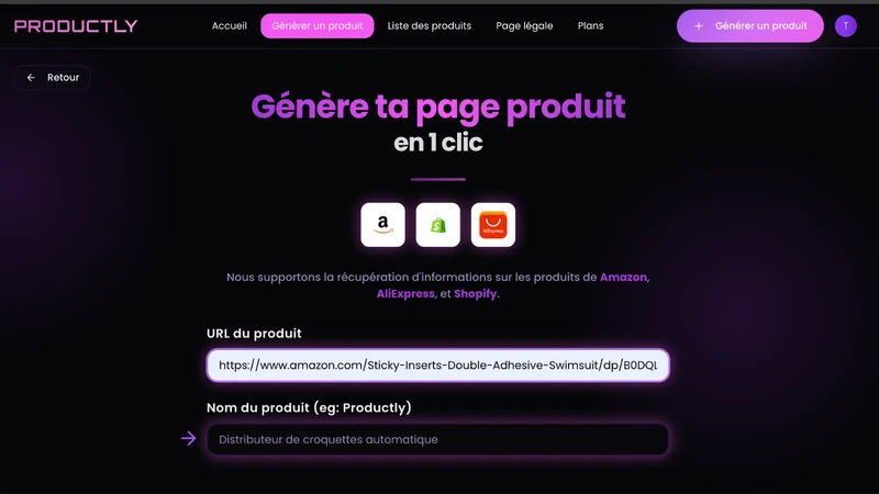Productly ｜AI Store‑Builder
