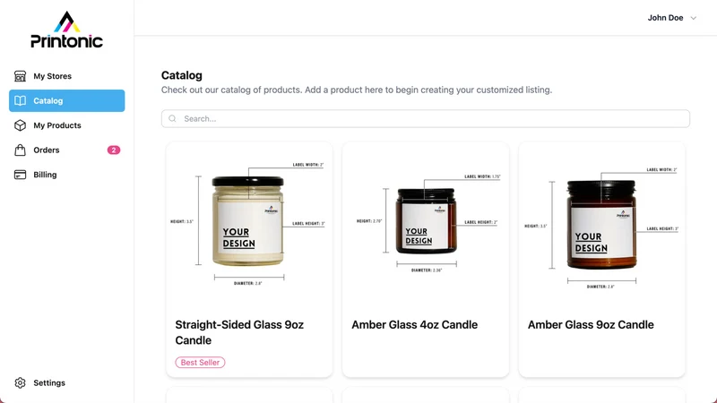 Printonic: Print on Demand