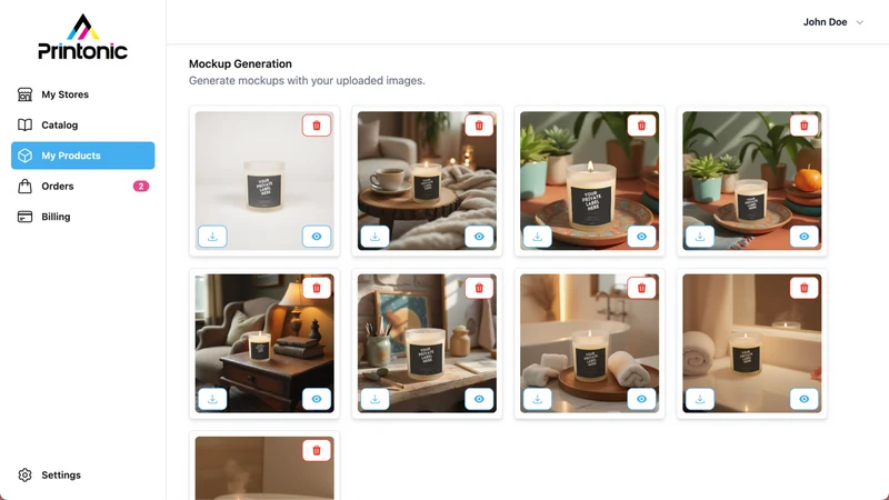 Printonic: Print on Demand