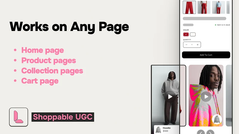 Libautech Shoppable Videos UGC