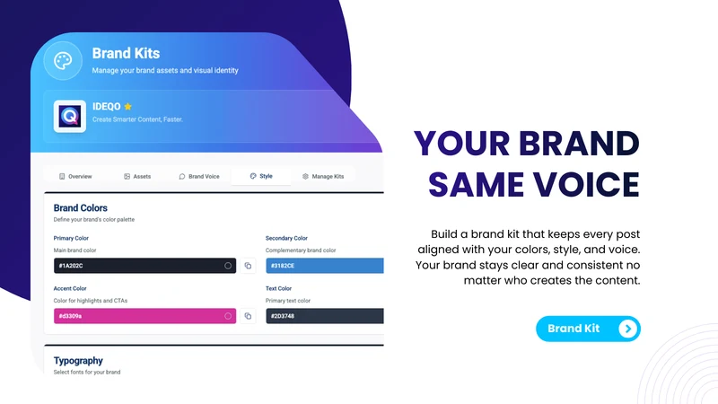 IDEQO Social Auto Post