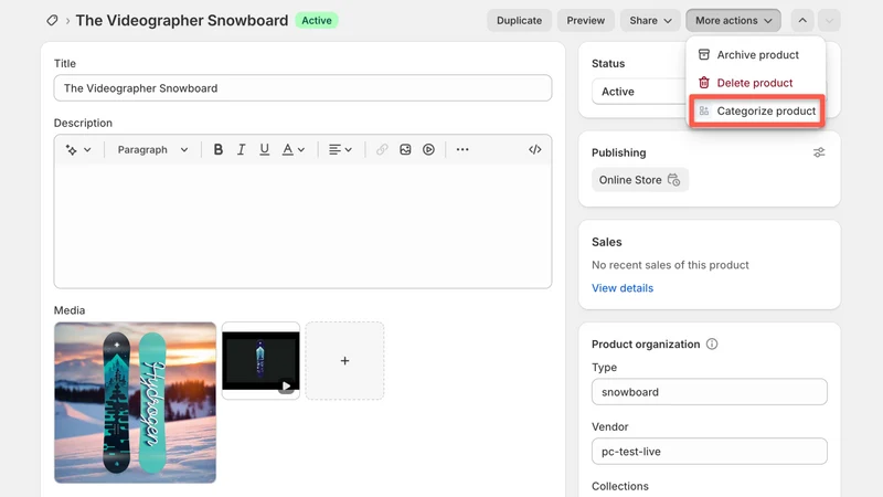 Categorify ‑Product Classifier