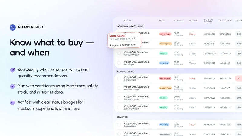 Forstock Inventory Management