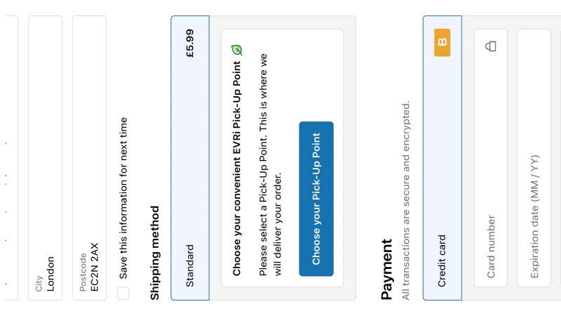 EVRi Parcelshop Locator