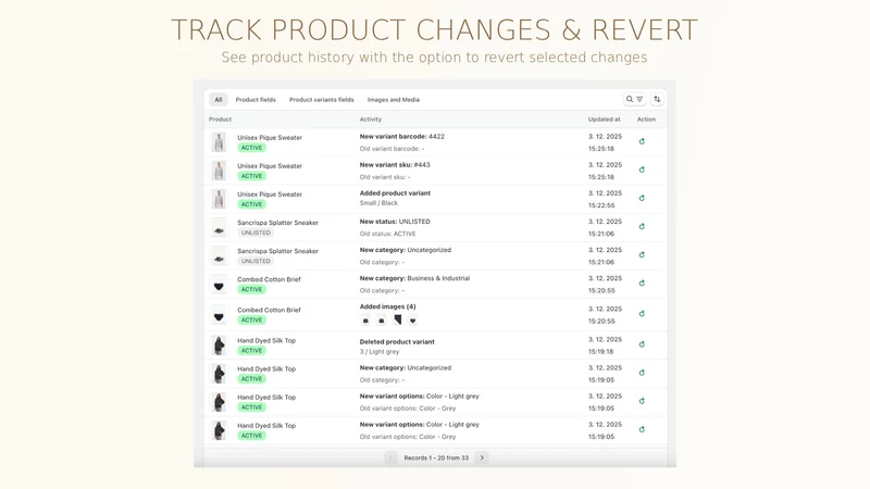 Singleton | Product History