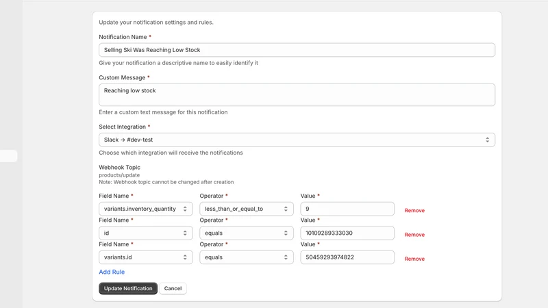 Postallyy Inventory Management