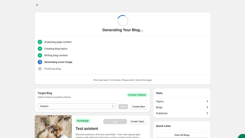 BlogGenAuto|AI SEO Blog Writer