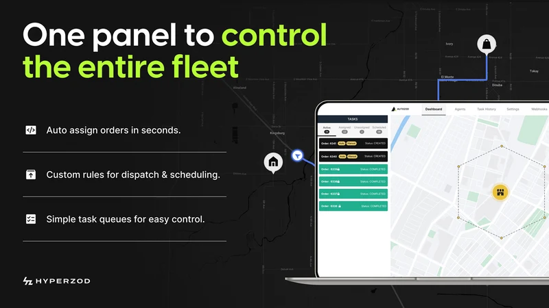 Autozod: Local Delivery App