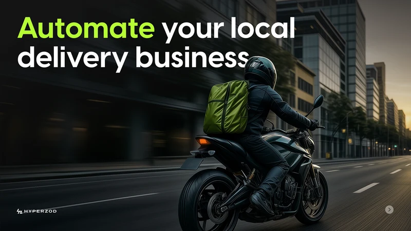 Autozod: Local Delivery App