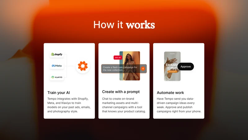 Tempo: AI Marketing
