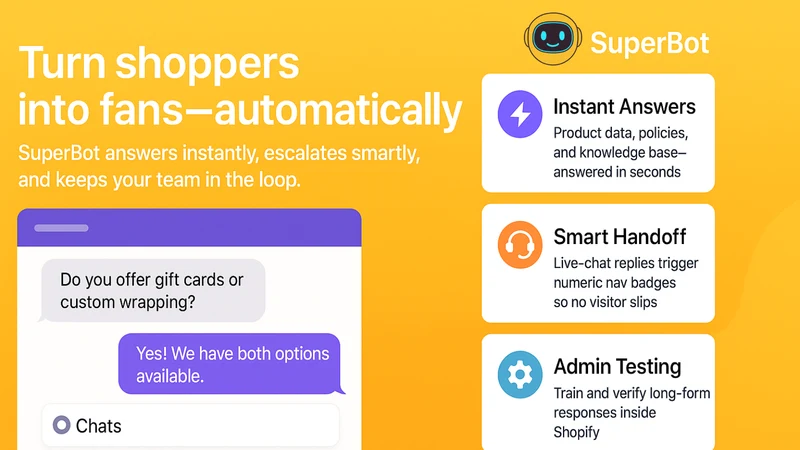 SuperBot: AI Support Agent