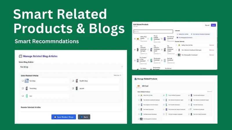 Smart Related Products & Blogs