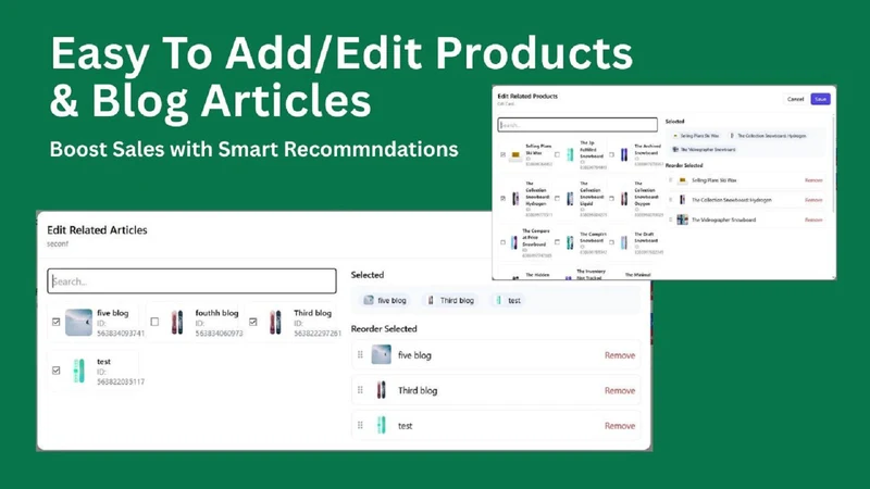 Smart Related Products & Blogs