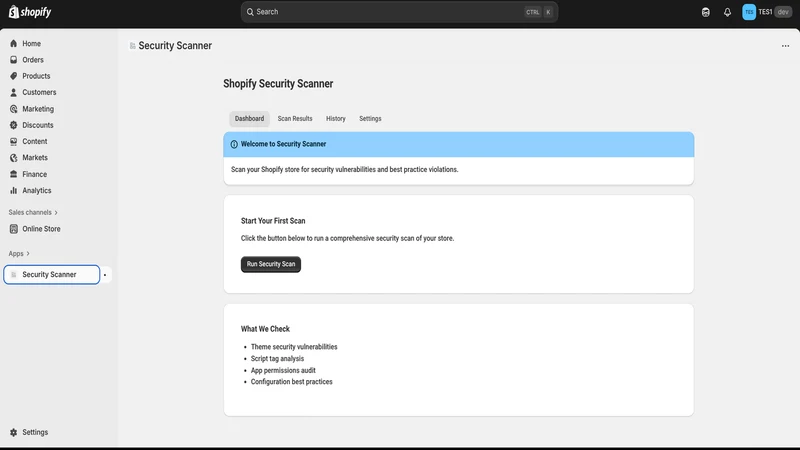 Store Health: Audit & Fix