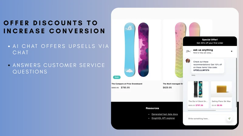 AI Chat – Sales & Support Bot