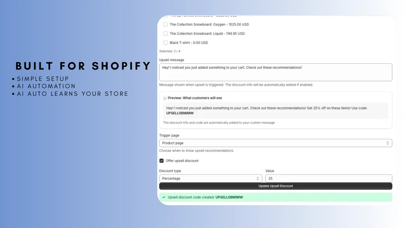 AI Chat – Sales & Support Bot