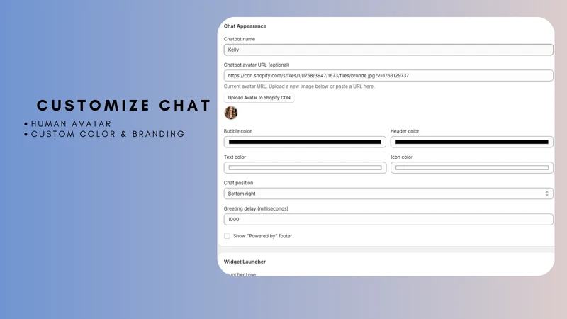 AI Chat – Sales & Support Bot
