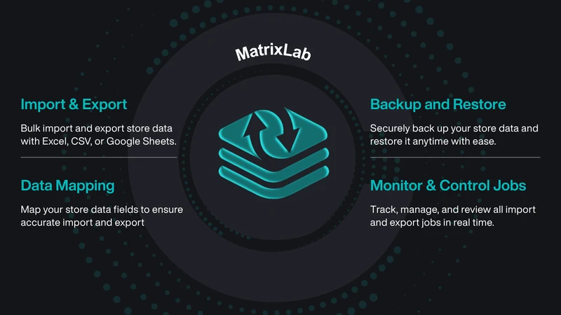 MatrixLab — Export and Import