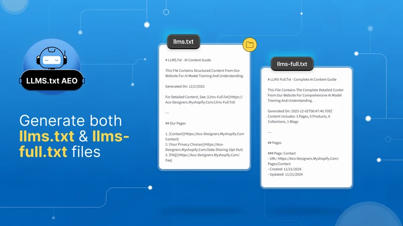 LLMs.txt AEO Optimizer