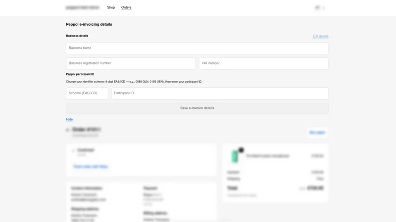 ElkSend e‑Invoicing