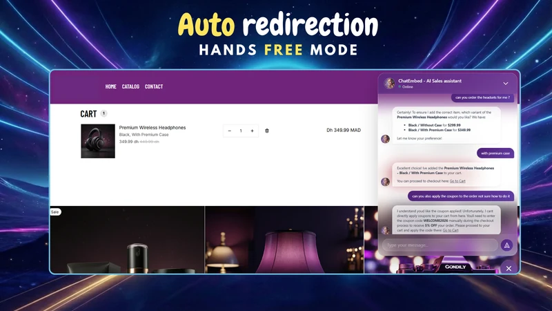 ChatEmbed ‑ AI Sales Agent