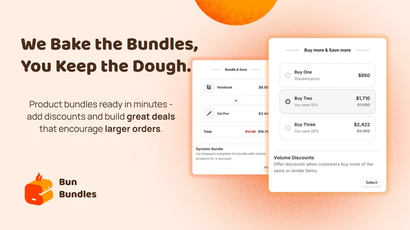 Bun Bundles Volume Discounts