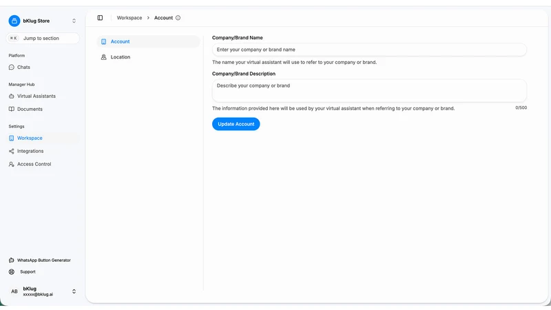 bKlug: WhatsApp AI Sales