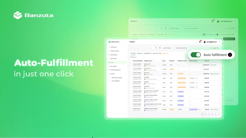 Banzota Fulfillment