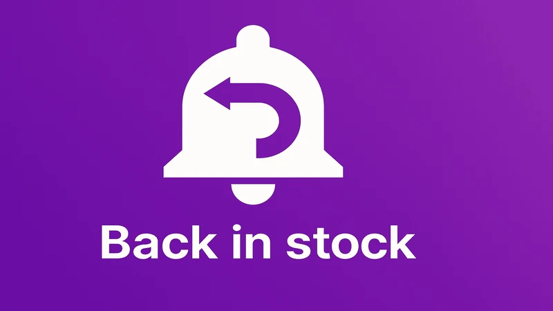 Back in Stock Hero