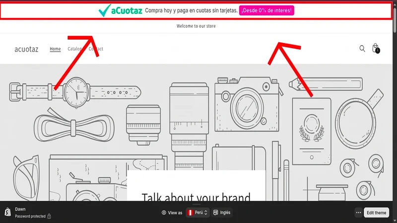 Acuotaz‑Widgets