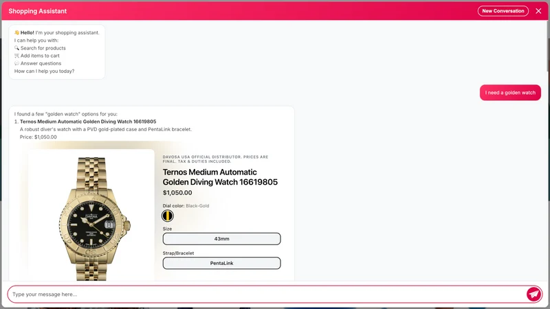 K AI Search Shopping Assistant