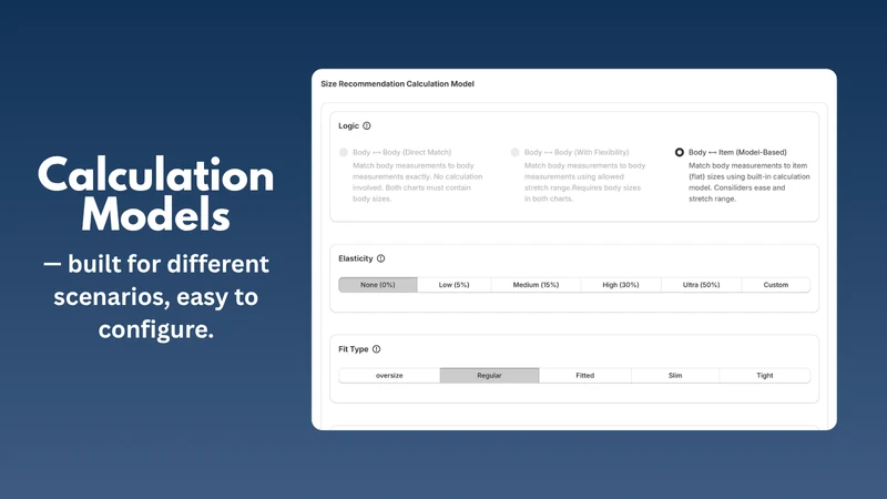 Fitfolio Size Recommender
