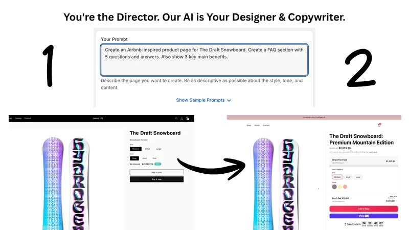 DropPages: AI Page Builder