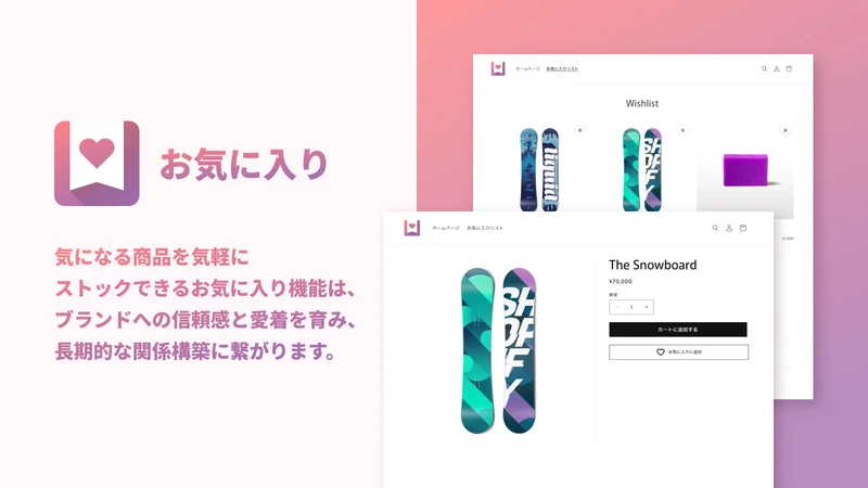 お気に入り｜CI‑Wishlist