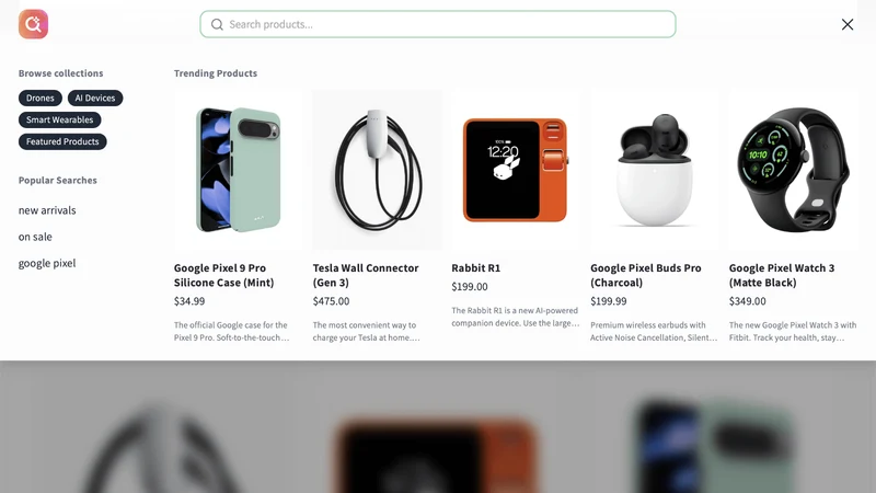 Umay AI Search & Filter