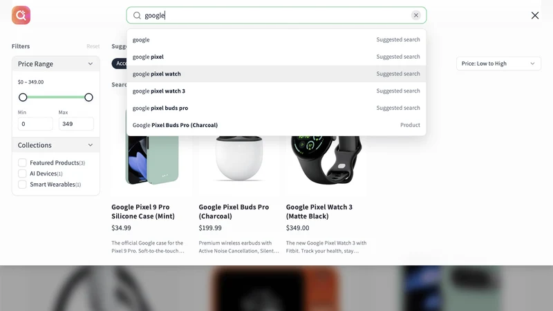 Umay AI Search & Filter