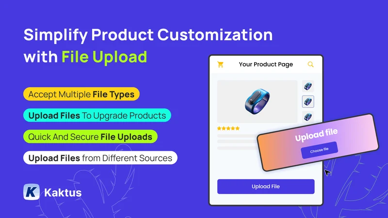 K: Product File Uploads